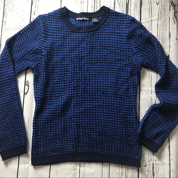 Planet Gold Navy and blue sweater - Juniors XL - Picture 1 of 5